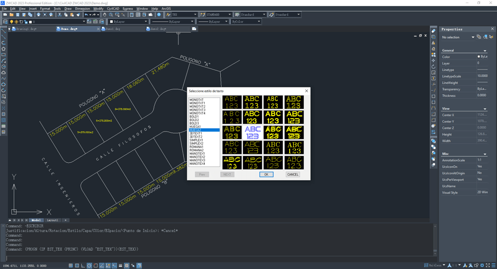 Generación de curvas de nivel y perfiles topográficos con CivilCAD